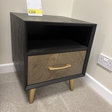 Sierra Fumed Oak Nightstand Sierra Fumed Oak Nightstand