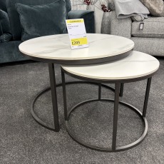 Athena Round Nest of Coffee Tables Athena Round Nest of Coffee Tables