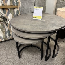 Mango Nest of Round Tables Mango Nest of Round Tables